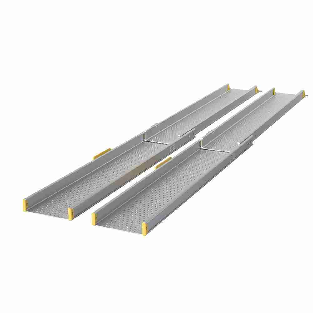 Aluminum sliding ramps
