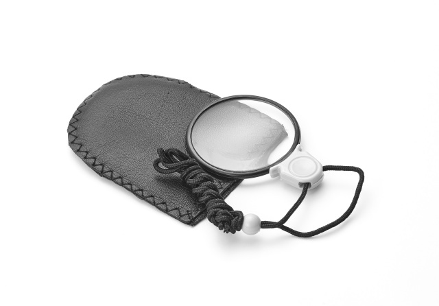 Magnifier pocket