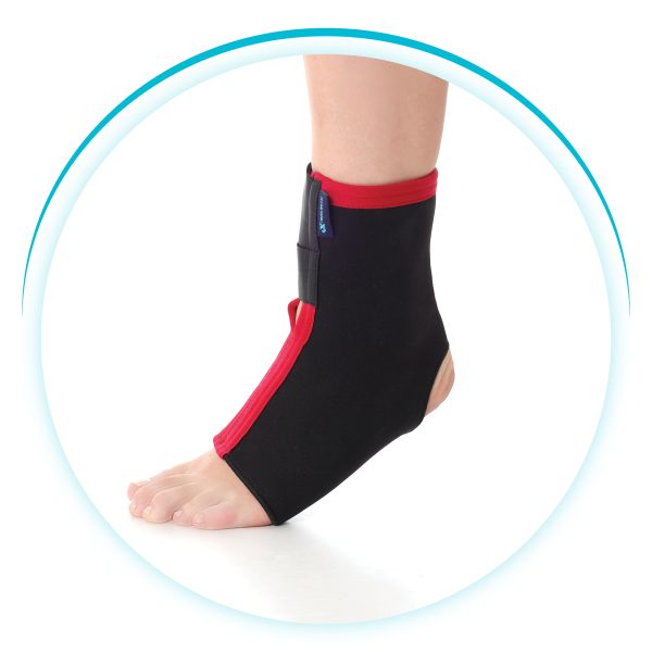 Cross strap ankle supp.