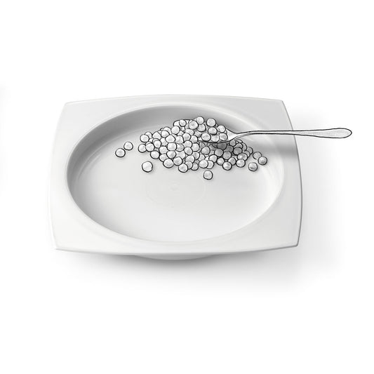 Plate With High Rim