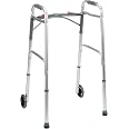 Folding Walking Frame  w wheels