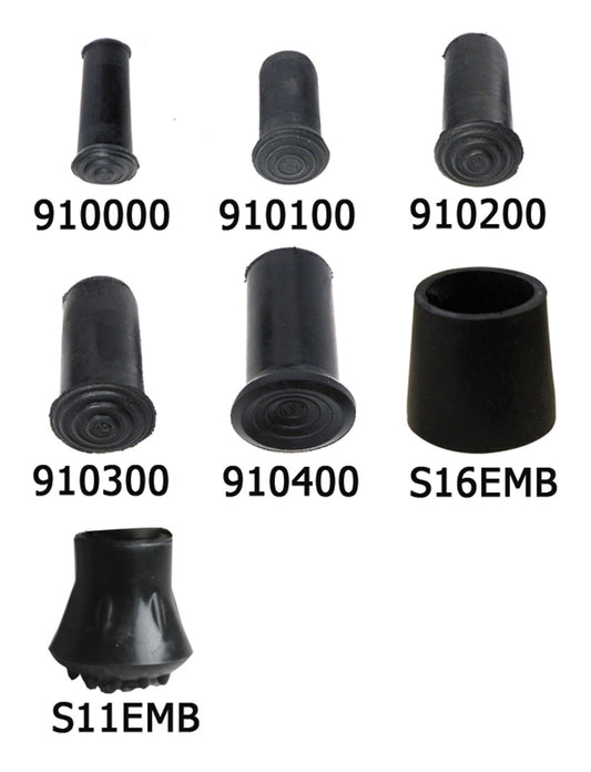 Ferrules Pivolex with metal insert 18mm black