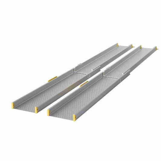 Aluminum sliding ramps