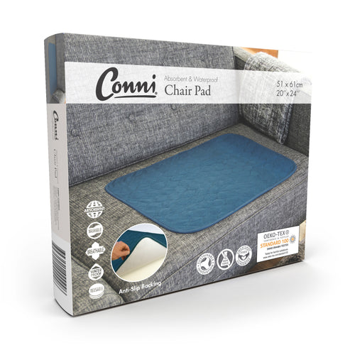 Conni Large Chair Pad Teal Blue 48*48 cm