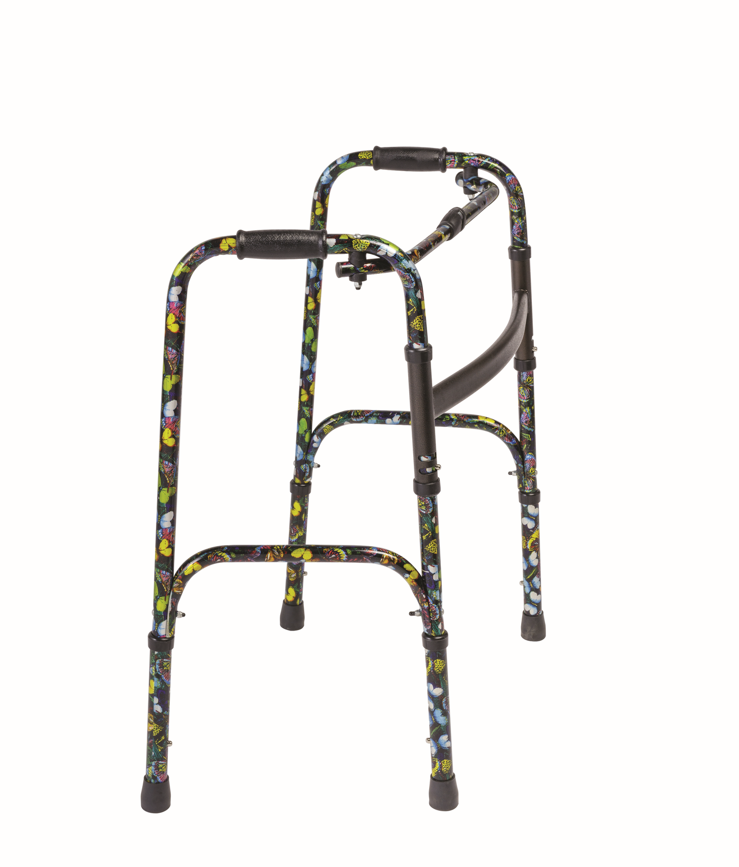 Reciprocal foldable walking frame Butterfly