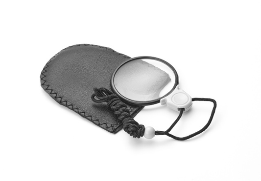 Magnifier pocket