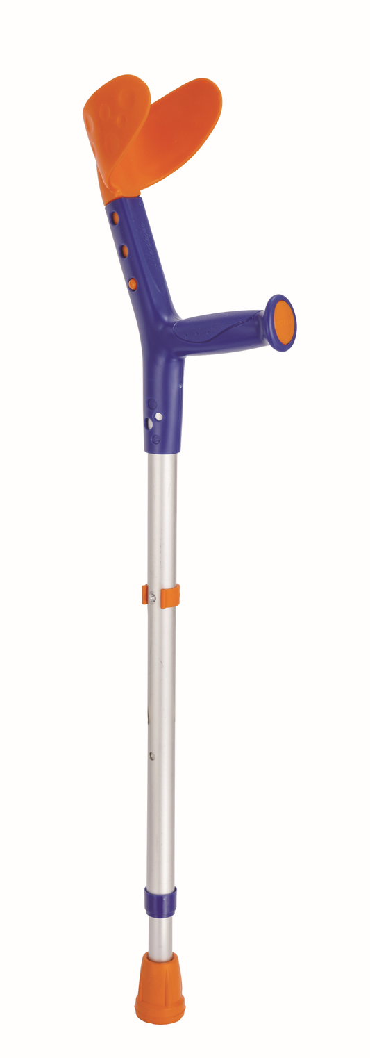 Elbow crutch for Child Tiki blue/orange